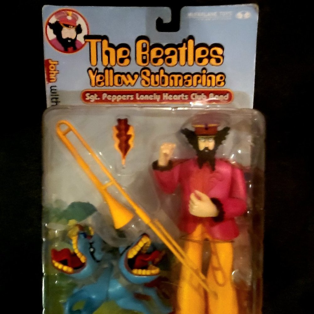 Beatles Yellow Submarine John Doll in Original Packaging